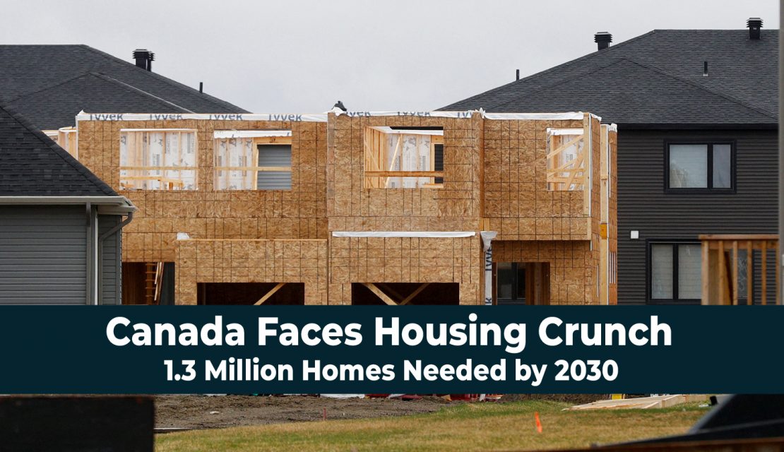 Canada Housing Crunch: 1.3M Homes Needed